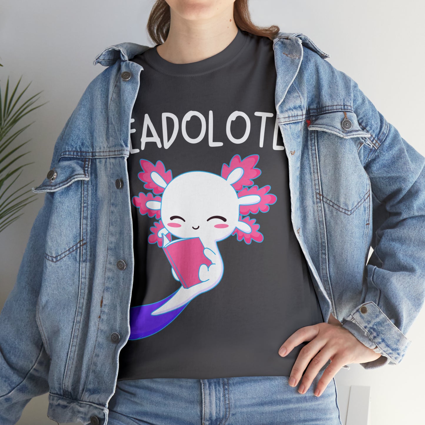 Readalotl | Cute Axolotl | Kawaii Otaku