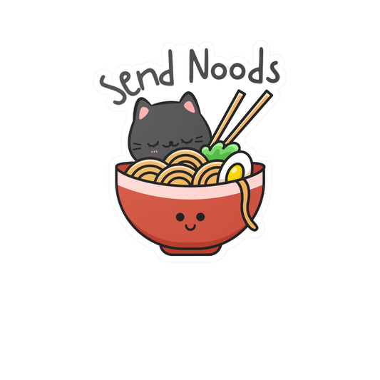 Send Noods | Cute Kawaii Ramen Cat