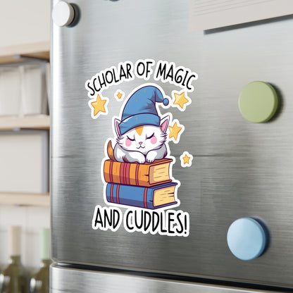 Cute Scholar of Magical Spells And Cuddles
