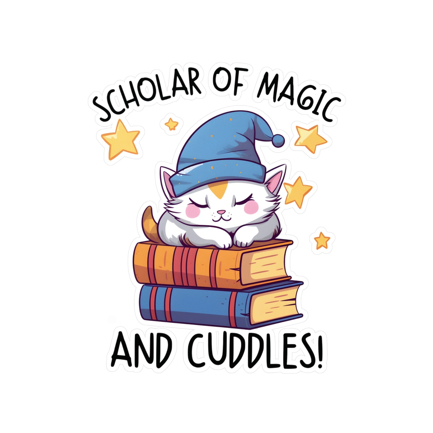 Cute Scholar of Magical Spells And Cuddles