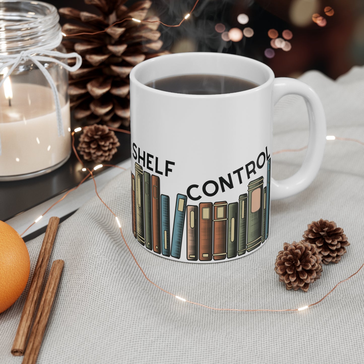 Give Up Your Shelf Control. This Mug Shows Your True Nature